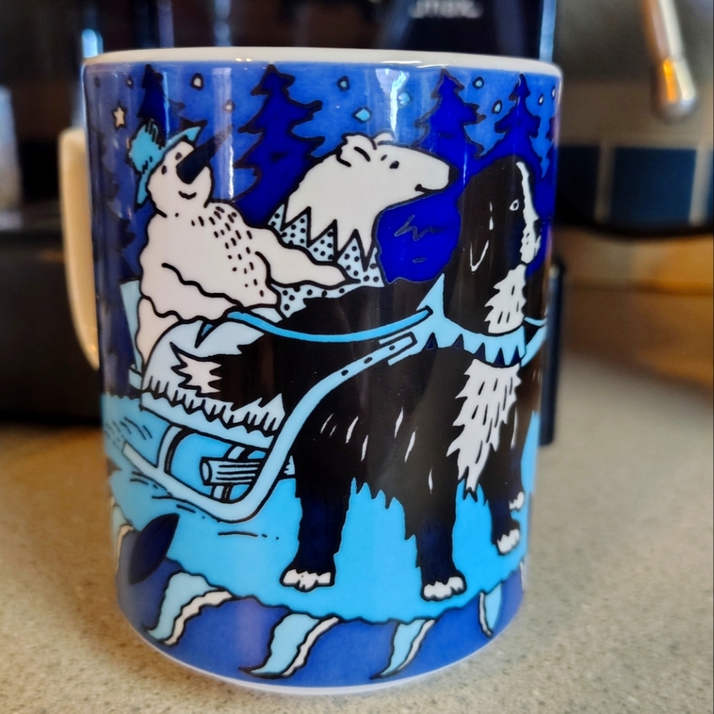 Swiss Bopla! Berry Mug Rare